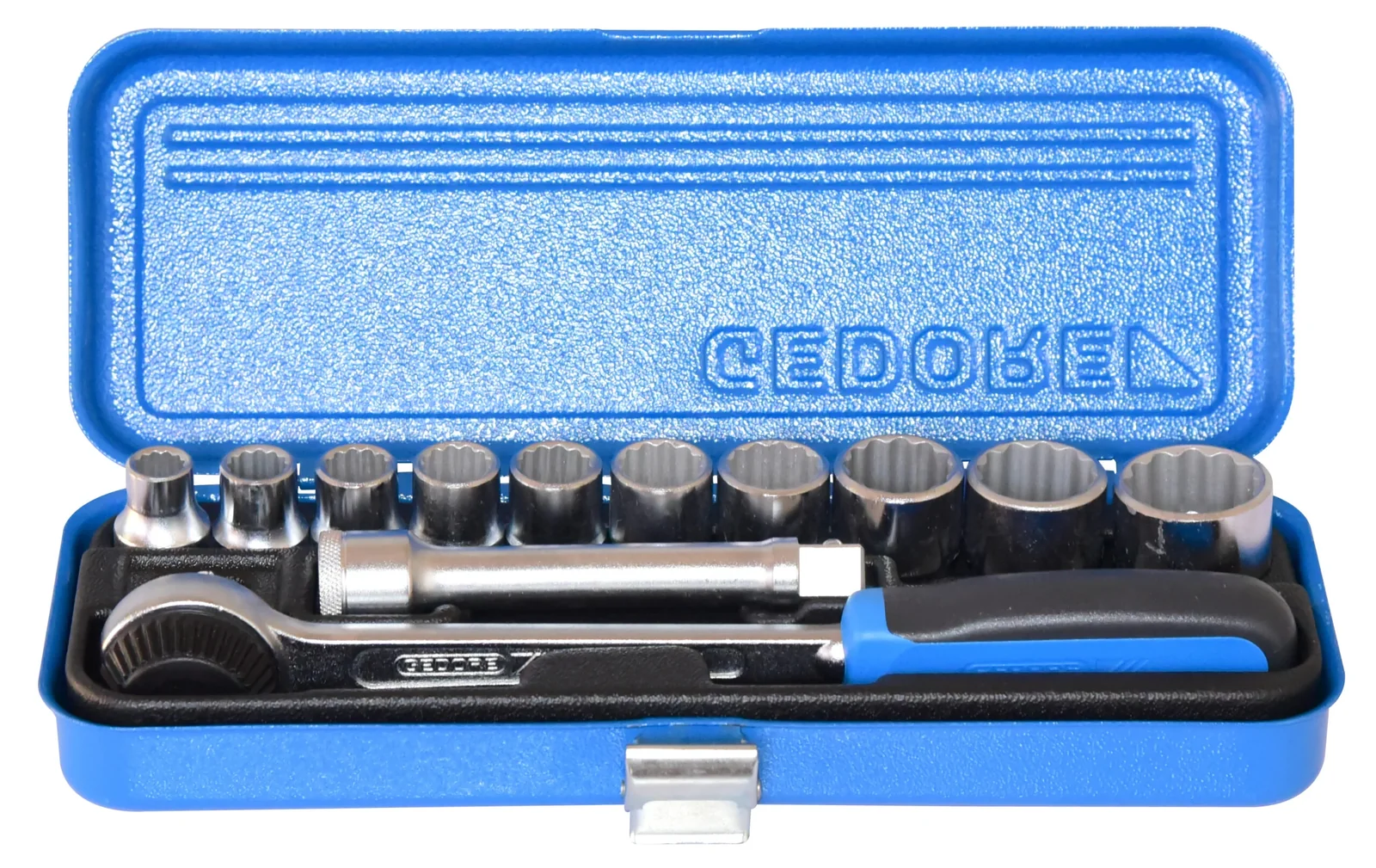 ged614653.webp GEDORE BLUE SOCKET SET D19 1/2 D19KMZ - Image 1