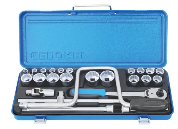 GEDORE BLUE SOCKET SET D19 1/2 D19TMU-10T