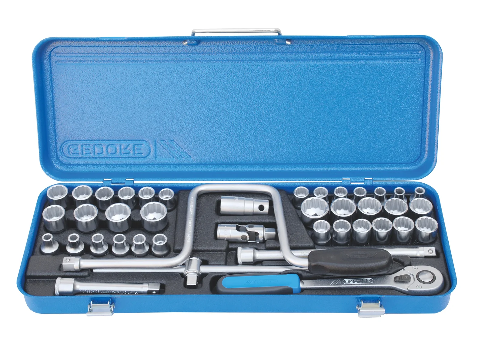 ged616222.webp GEDORE BLUE SOCKET SET D19 1/2 D19YMAU-10T - Image 1