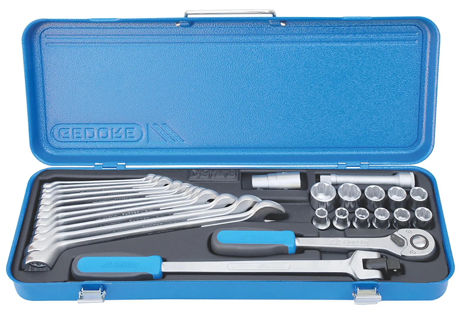 ged616230.webp GEDORE BLUE SOCKET SET D19 1/2 D19YM1B-10T - Image 1