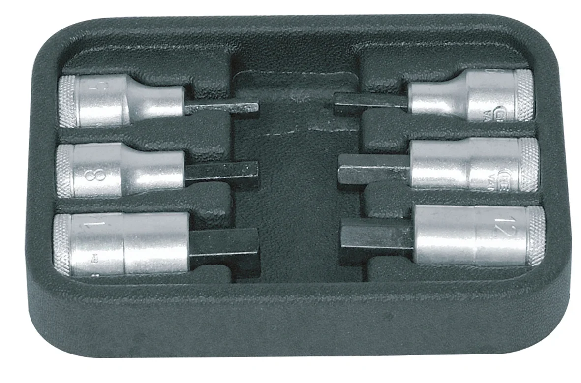 ged617849.webp GEDORE BLUE ALLENKEY SOCKET SET 1/2 IN19PA-6 - Image 1