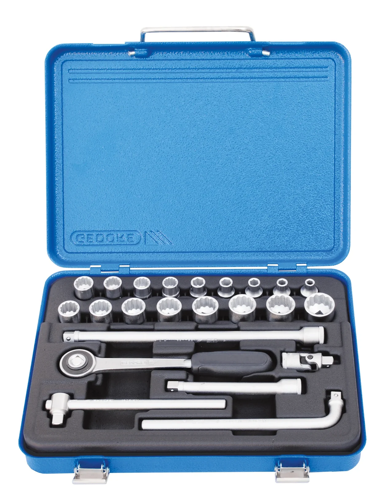 ged623962.webp GEDORE BLUE SOCKET SET D30 3/8 D30HMZ - Image 1