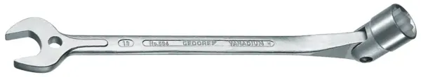 GEDORE BLUE SPANNER SWIVEL OPEN 534 19MM
