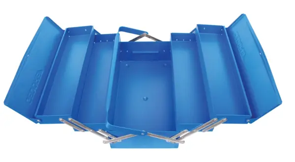 GEDORE BLUE TOOLBOX EMPTY 5TIER 1261 46X26X21CM