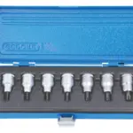GEDORE BLUE SOCKET BIT SET TORX 1/2 ITX19-MT