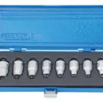 GEDORE BLUE SOCKET BIT SET TORX 1/2 TX19-FT