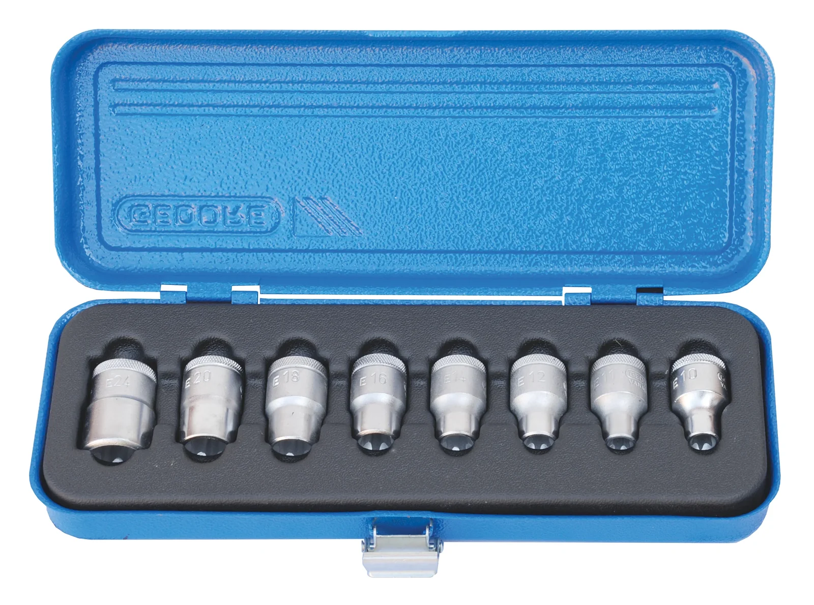 ged665991.webp GEDORE BLUE SOCKET BIT SET TORX 1/2 TX19-FT - Image 1