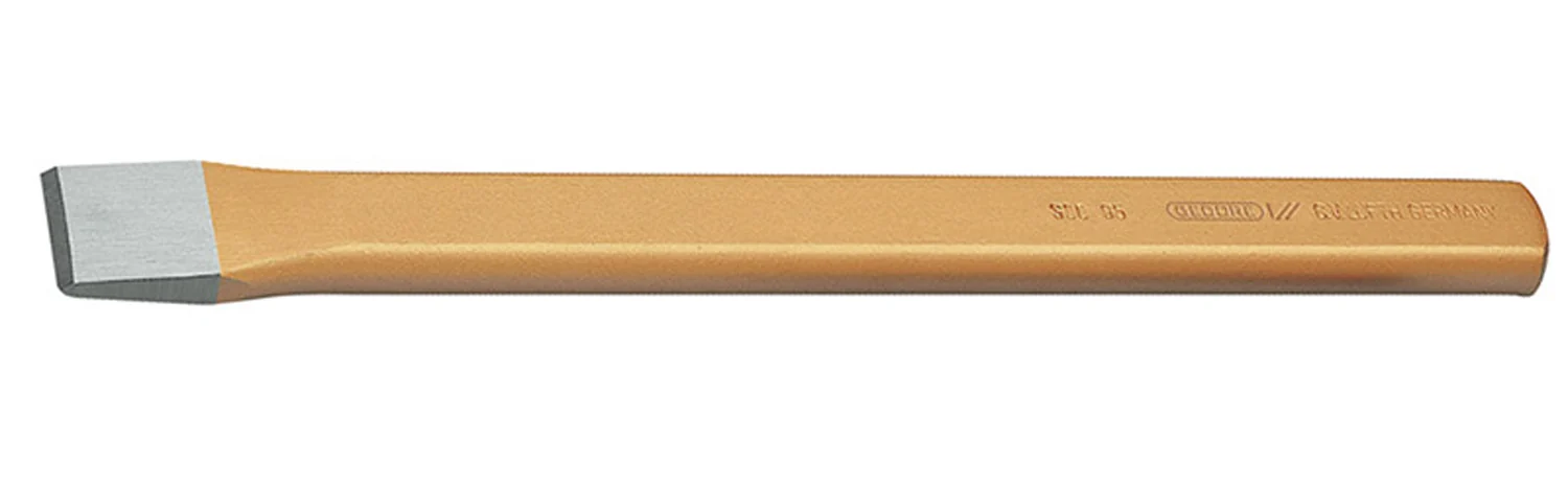 ged8699100.webp GEDORE BLUE CHISEL COLD FLAT 95 28X250MM - Image 1