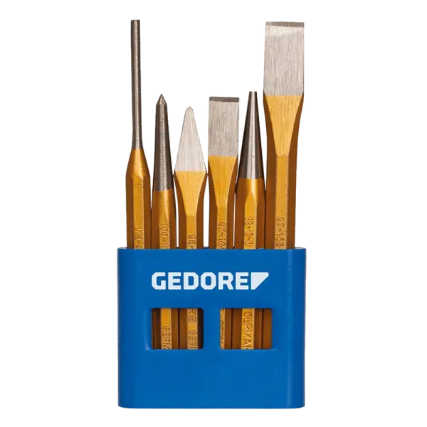 GEDORE BLUE PUNCH SET & CHISELS P/6  106