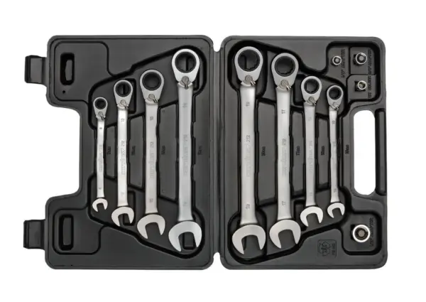 GEDORE RED SPANNER RATCHET COMB SET P/12  8-19MM