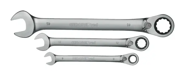 GEDORE RED SPANNER REV 8-19MM 12PCE SET