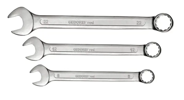 GEDORE RED SPANNER SET COMB  8PC 9-19MM