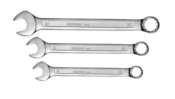 GEDORE RED SPANNER SET COMB 10PC 8-22MM