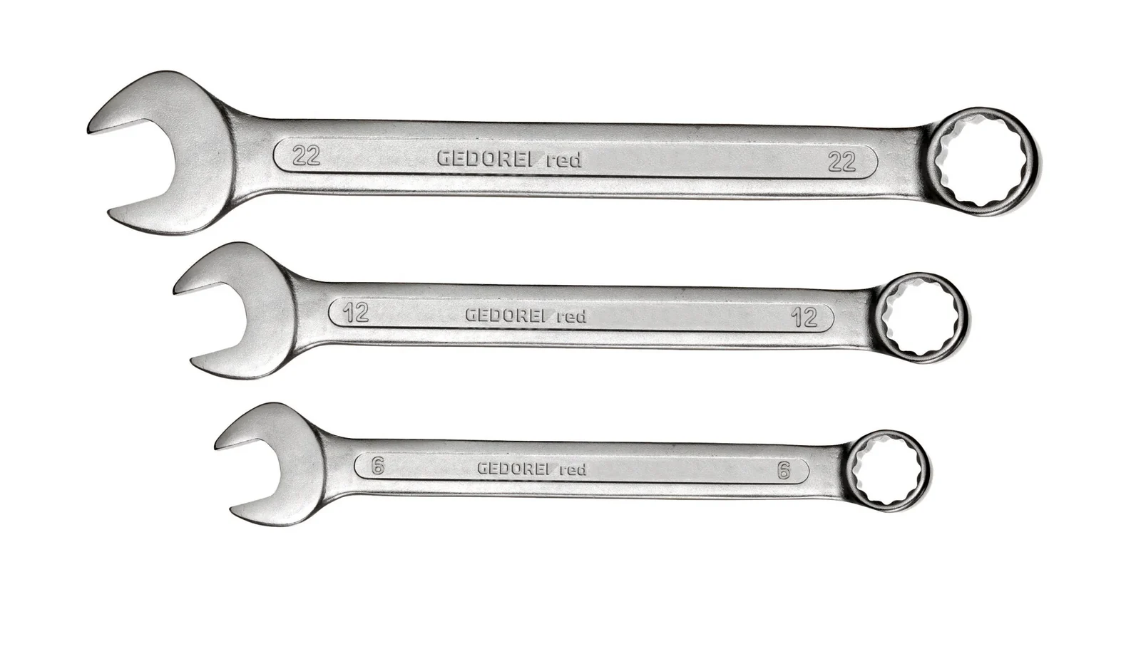 gedr09105010.webp GEDORE RED SPANNER SET COMB 10PC 8-22MM - Image 1