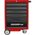 GEDORE RED TOOL TROLLEY 6 DRAWER EMPTY