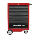 GEDORE RED TOOL TROLLEY 6 DRAWER 218 PCE