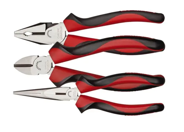 GEDORE RED PLIER SET 2C-HANDLE P/3