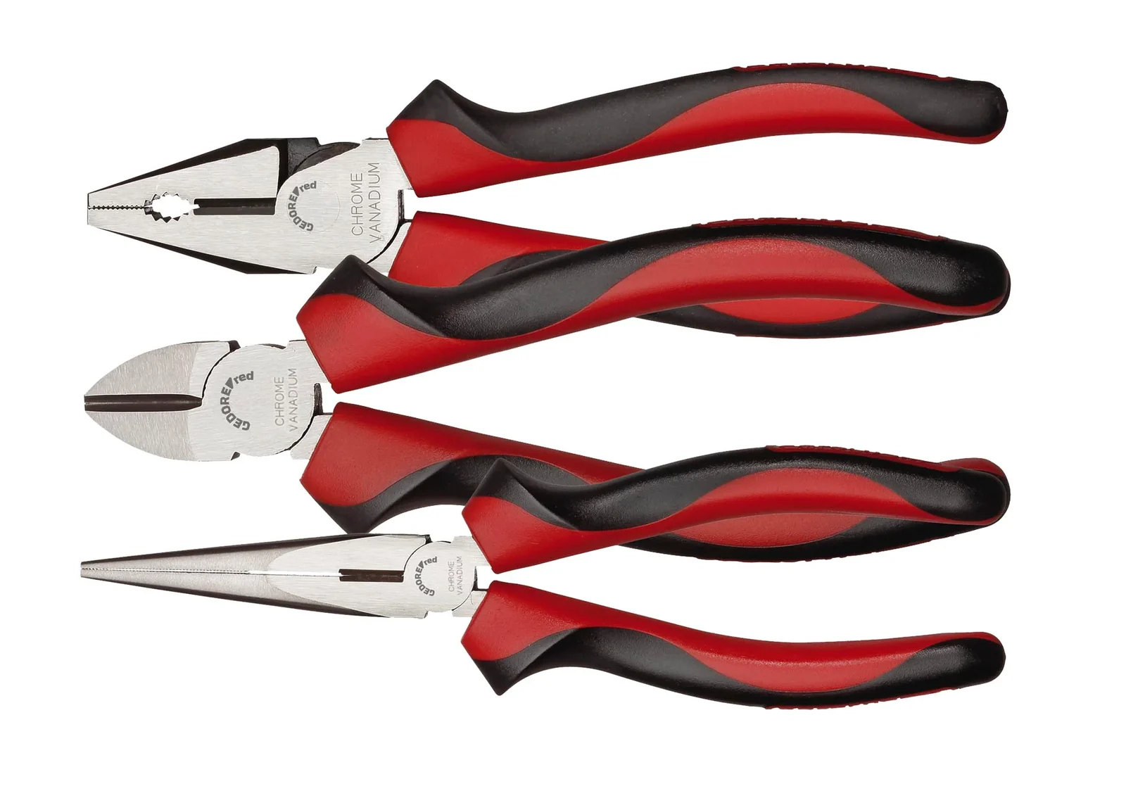 gedr28002003.webp GEDORE RED PLIER SET 2C-HANDLE P/3 - Image 1