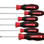 GEDORE RED S/DRIVER SET PH+SL 6PCE 2CHANDLE