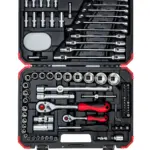 GEDORE RED SOCKET SET 1/4+1/2 92 PCE