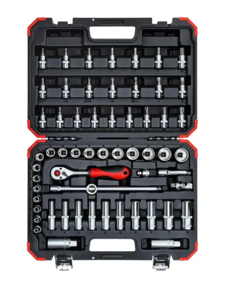 GEDORE RED SOCKET SET 3/8 6-24MM+BITS59PCE