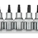 GEDORE RED SOCKET SET TORX 1/2 7PCE