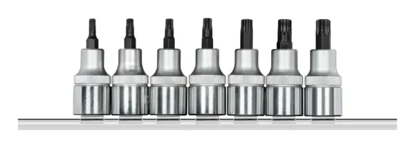 GEDORE RED SOCKET SET TORX 1/2 7PCE