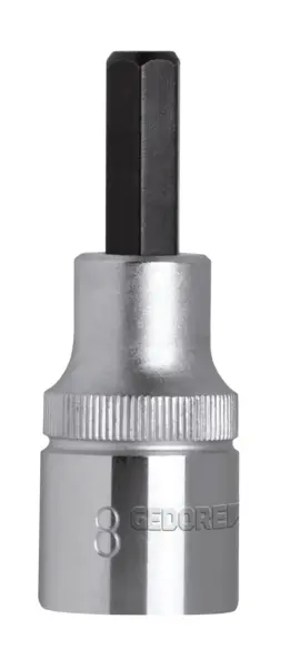 GEDORE RED ALLENKEY SOCKET 1/2  6MM