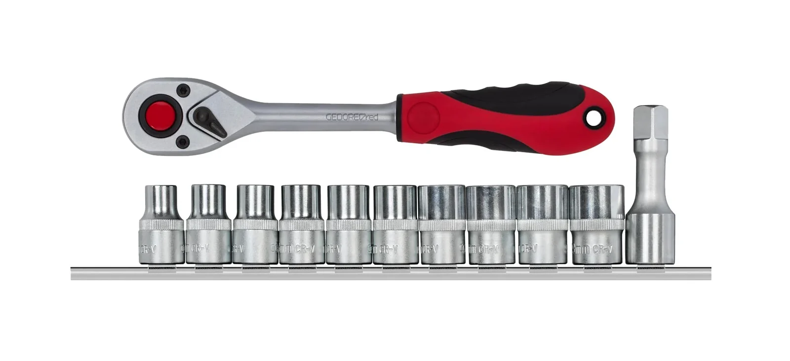 gedr69008012.webp GEDORE RED SOCKET SET 1/2 12PCE - Image 1