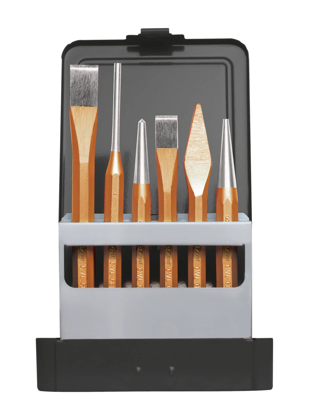 gedr90000006.webp GEDORE RED STRIKING TOOLS SET+CASE 6 PCE XXX - Image 1