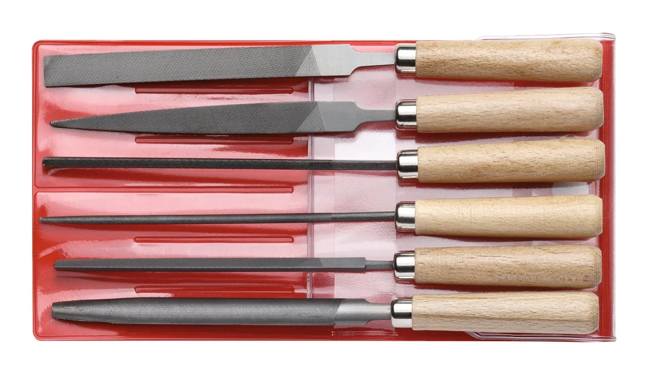 gedr93000006.webp GEDORE RED FILE SET KEY l.177MM P/6 XXX - Image 1