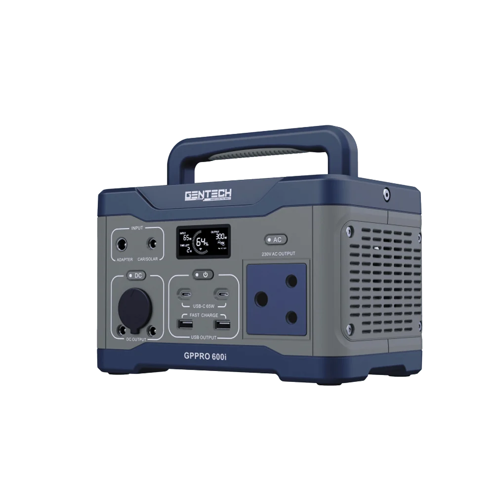 gen1606.webp GENTECH PORTABLE POWER STATION PRO600i XXX - Image 1