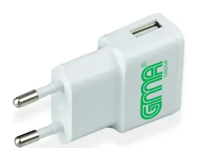 GMA CHARGER USB 1A - WHITE P/5
