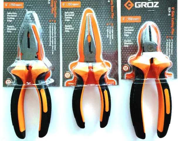 gro0001.webp GROZ PLIER SET 3PC VDE COMBLONG NOSE DIAG CUT - Image 1
