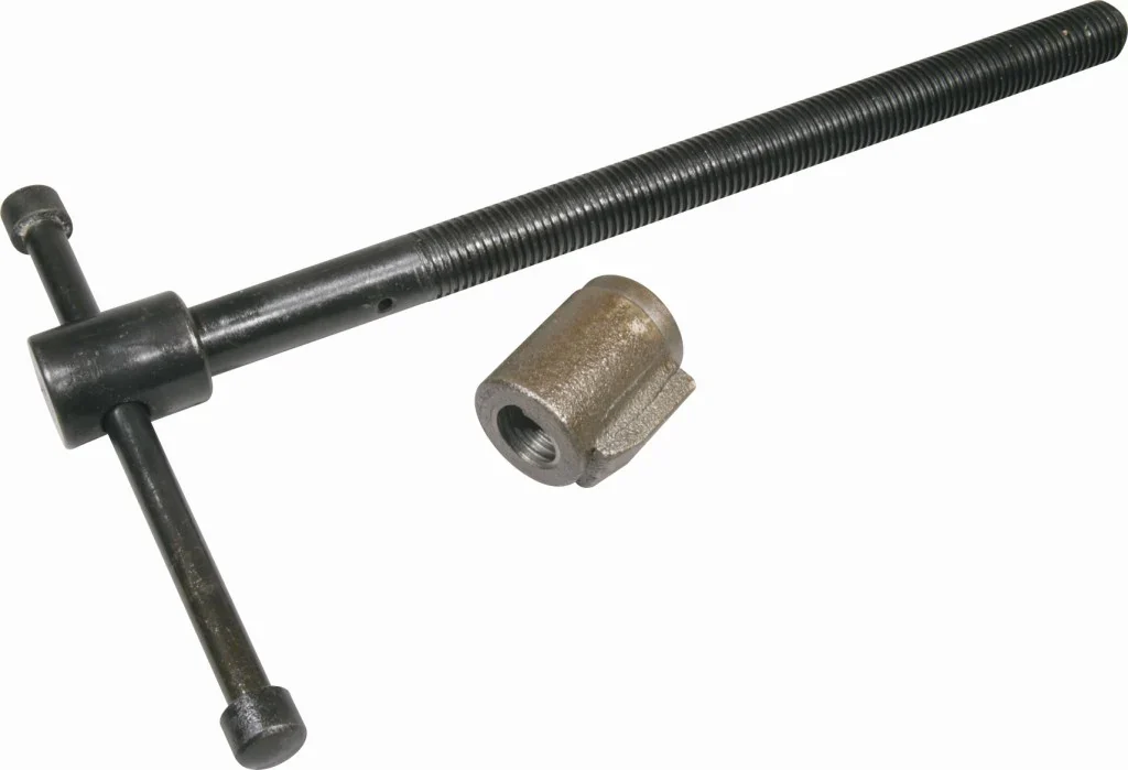 gro6746.webp SP GROZ VICE HANDLE & NUT 150MM - Image 1