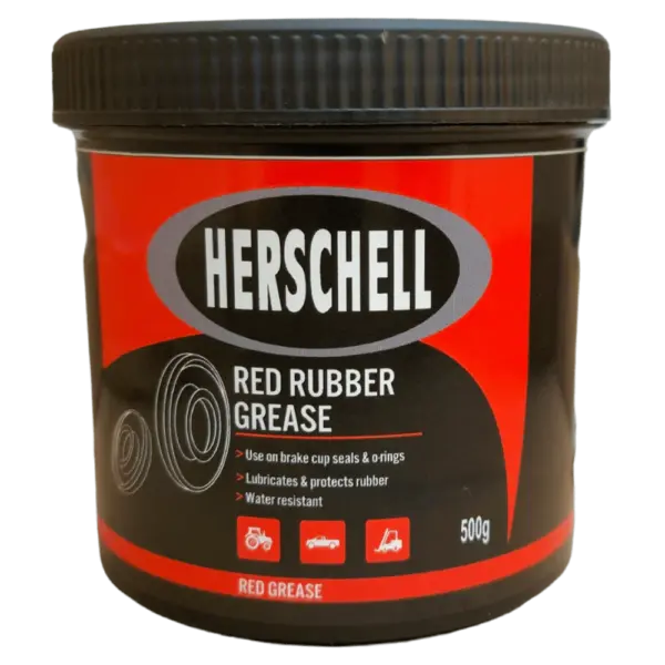 HERSCHELL GREASE RED RUBBER 500GR