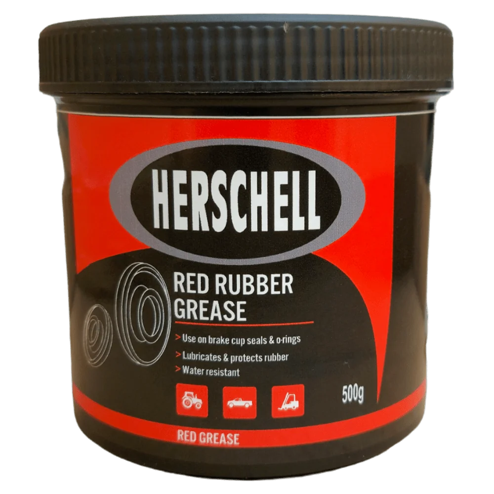 hers0090.webp HERSCHELL GREASE RED RUBBER 500GR - Image 1