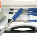 MTS CHISEL WOOD SET 4PC +OIL STONE