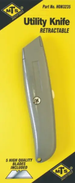 MTS KNIFE RETRACTABLE UTILITY