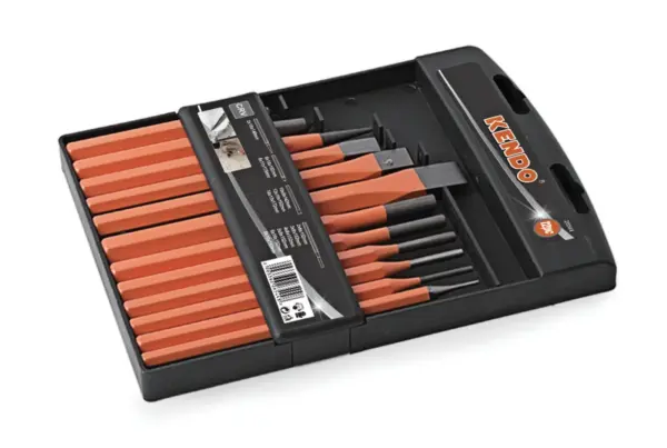 KENDO PUNCH & CHISEL SET 12PC