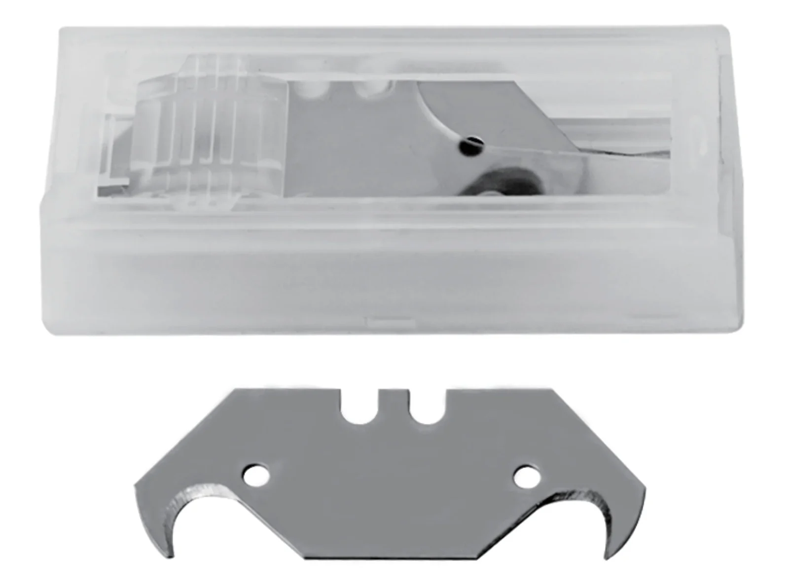 ken30657.webp KENDO KNIFE BLADES FIXED HOOKED P/10 - Image 1