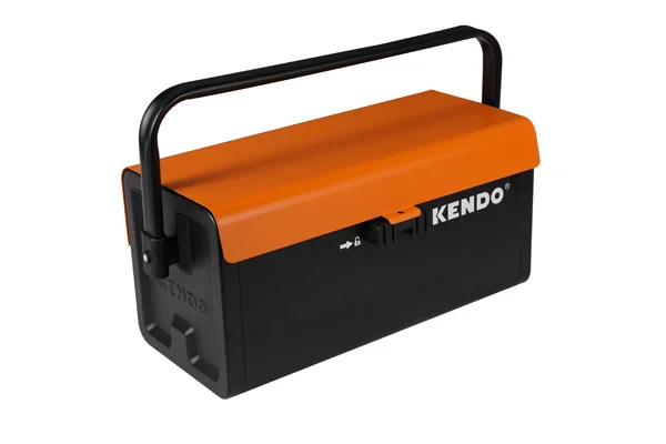 KENDO TOOLBOX METAL EMPTY WITH SLIDING TOP