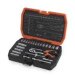 KENDO SOCKET SET 1/4 25PC