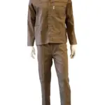 MATSAFE CONTISUIT 2PC KHAKI C40W36