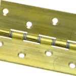MACKIE HINGE BUTT S/BR STL PIN 100X75 PR
