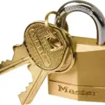 MASTERLOCK PADLOCK BRASS 30MM P/1 K/ALIKE 600045
