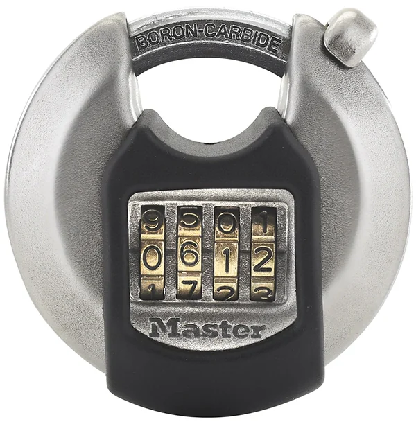 mas2152.webp MASTERLOCK PADLOCK DISCUS 70MM COMB 45002525 - Image 1