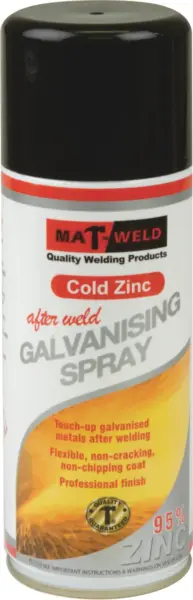 MATWELD COLD ZINC GALV SPRAY 350ML
