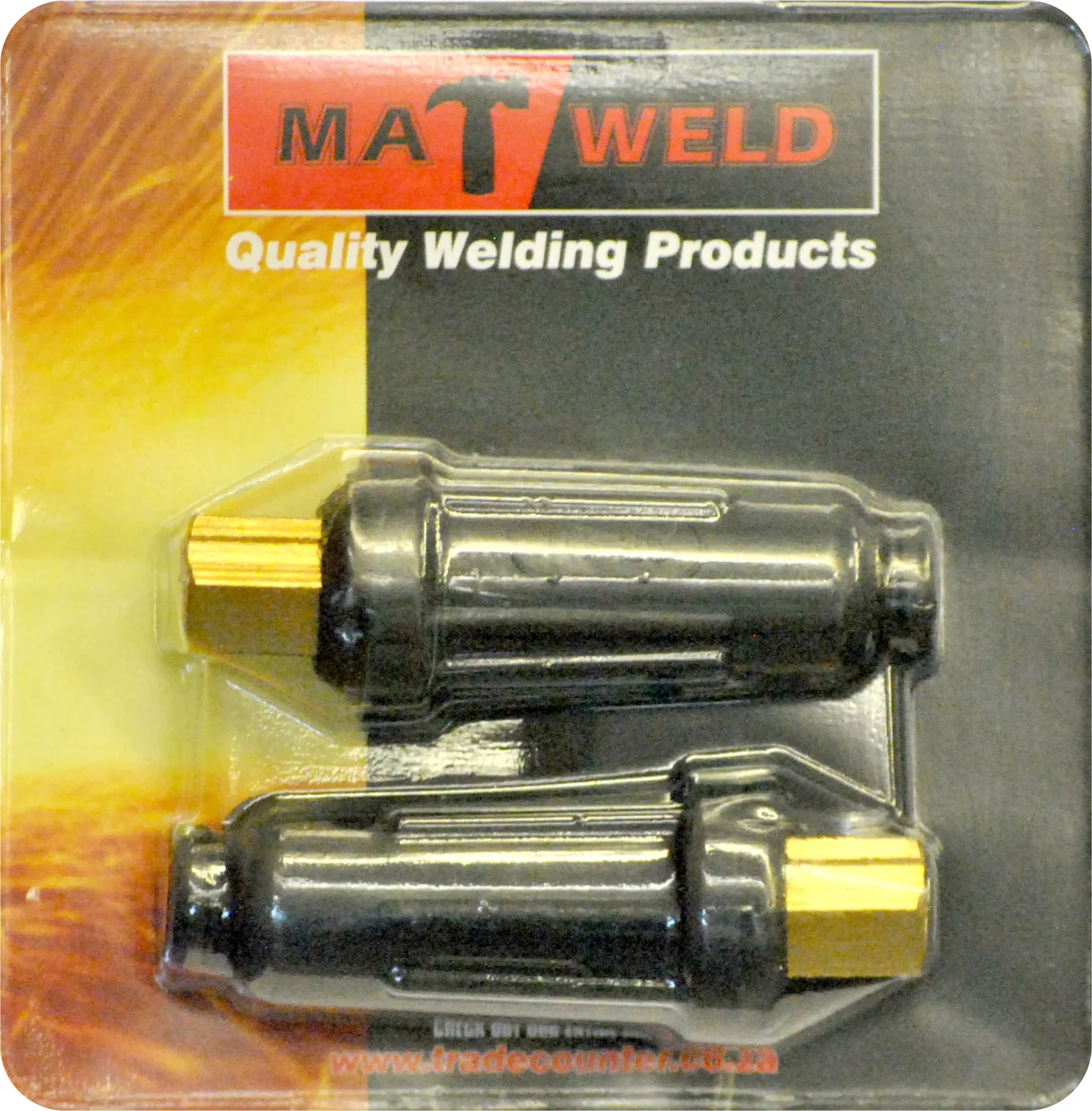 mat1017p.webp MATWELD P/P CABLE CONNECTOR SET 10/25 - Image 1