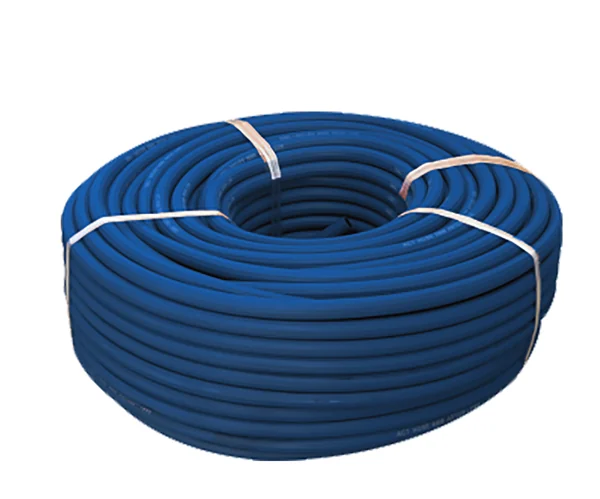 MATWELD HOSE GAS RIBBED OXY BLUE 8MMX100M